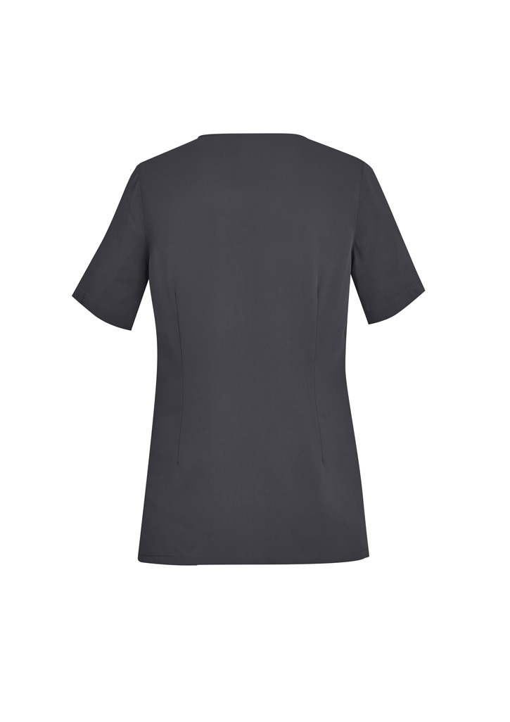 Womens Avery Round Neck Scrub Top - Image 5