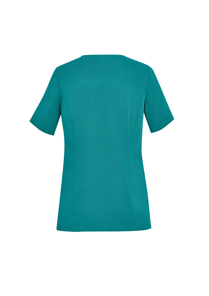 Womens Avery Round Neck Scrub Top - Image 18