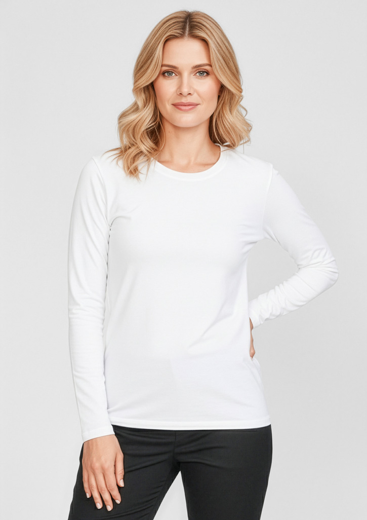 Womens Performance Long Sleeve Tee - Image 6
