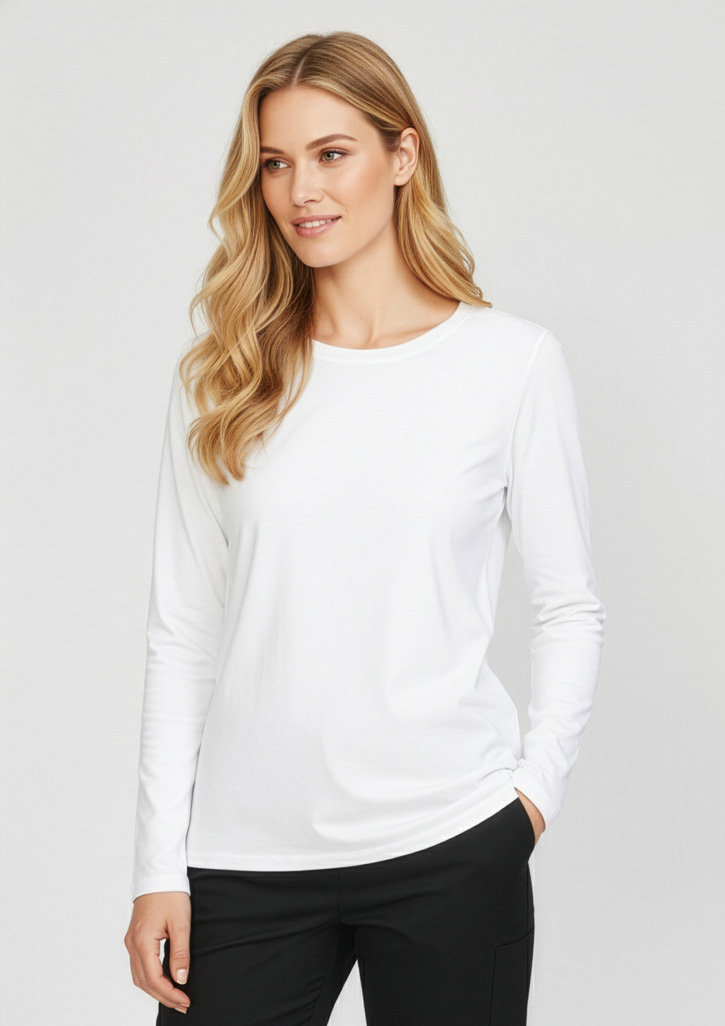 Womens Performance Long Sleeve Tee - Image 7