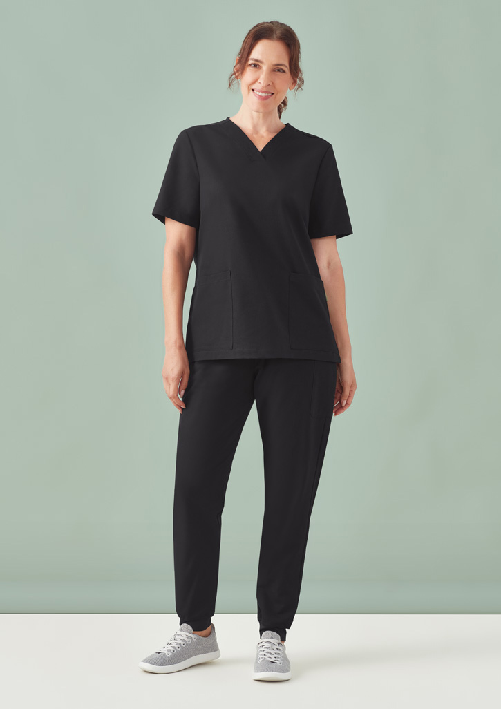 Womens Pulse V-Neck Scrub Top - Image 25