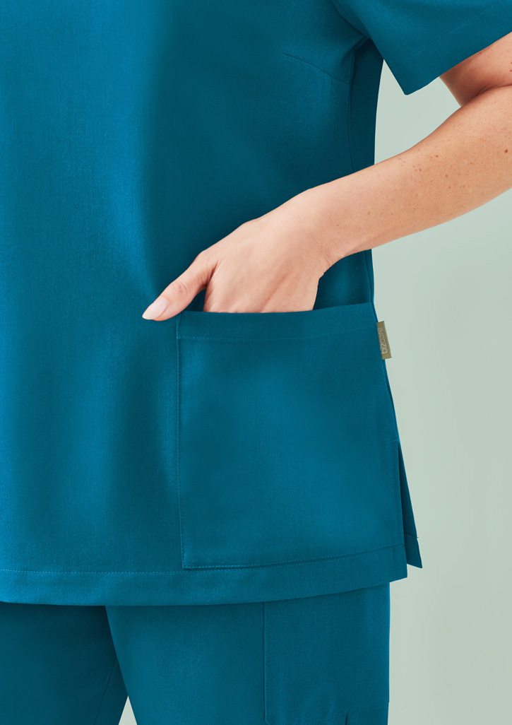 Womens Pulse V-Neck Scrub Top - Image 13