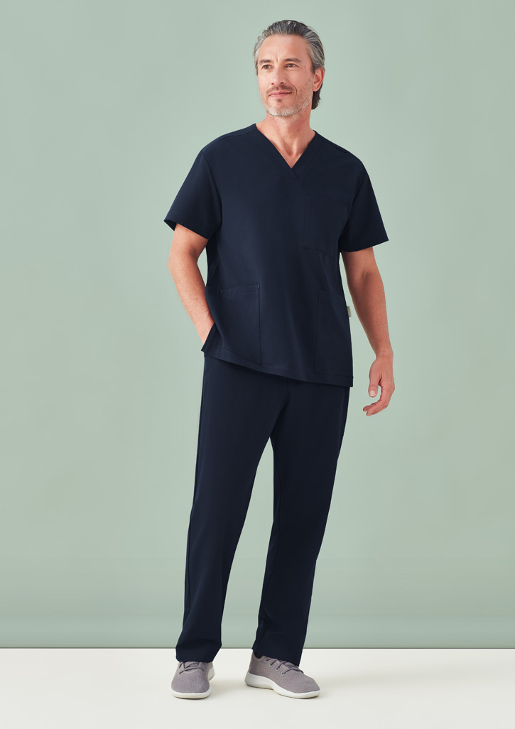Unisex Pulse V-Neck Scrub Top - Image 7