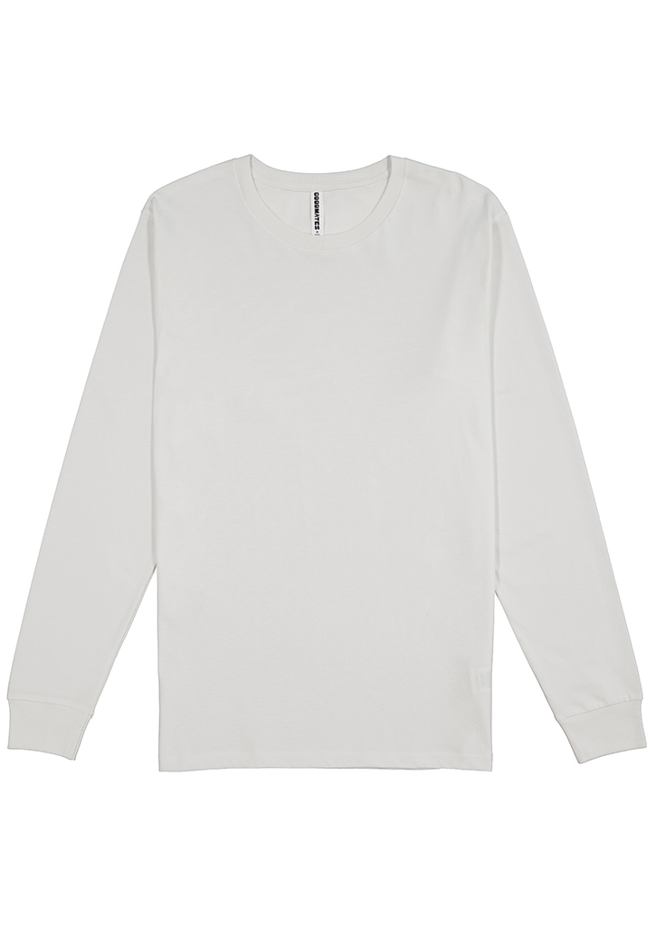Mens Basis Long Sleeve Tee - Image 9
