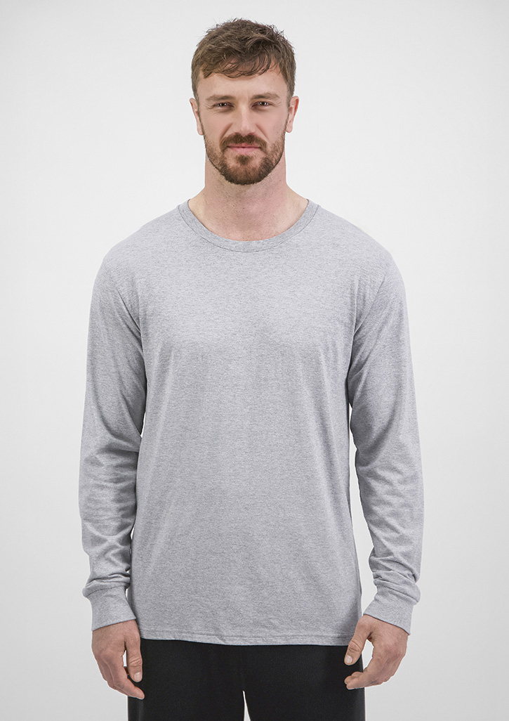 Mens Basis Long Sleeve Tee - Image 2