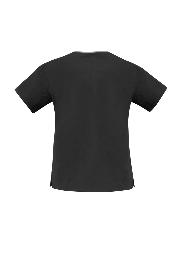 Classic Womens Contrast Crossover Scrub Top - Image 8