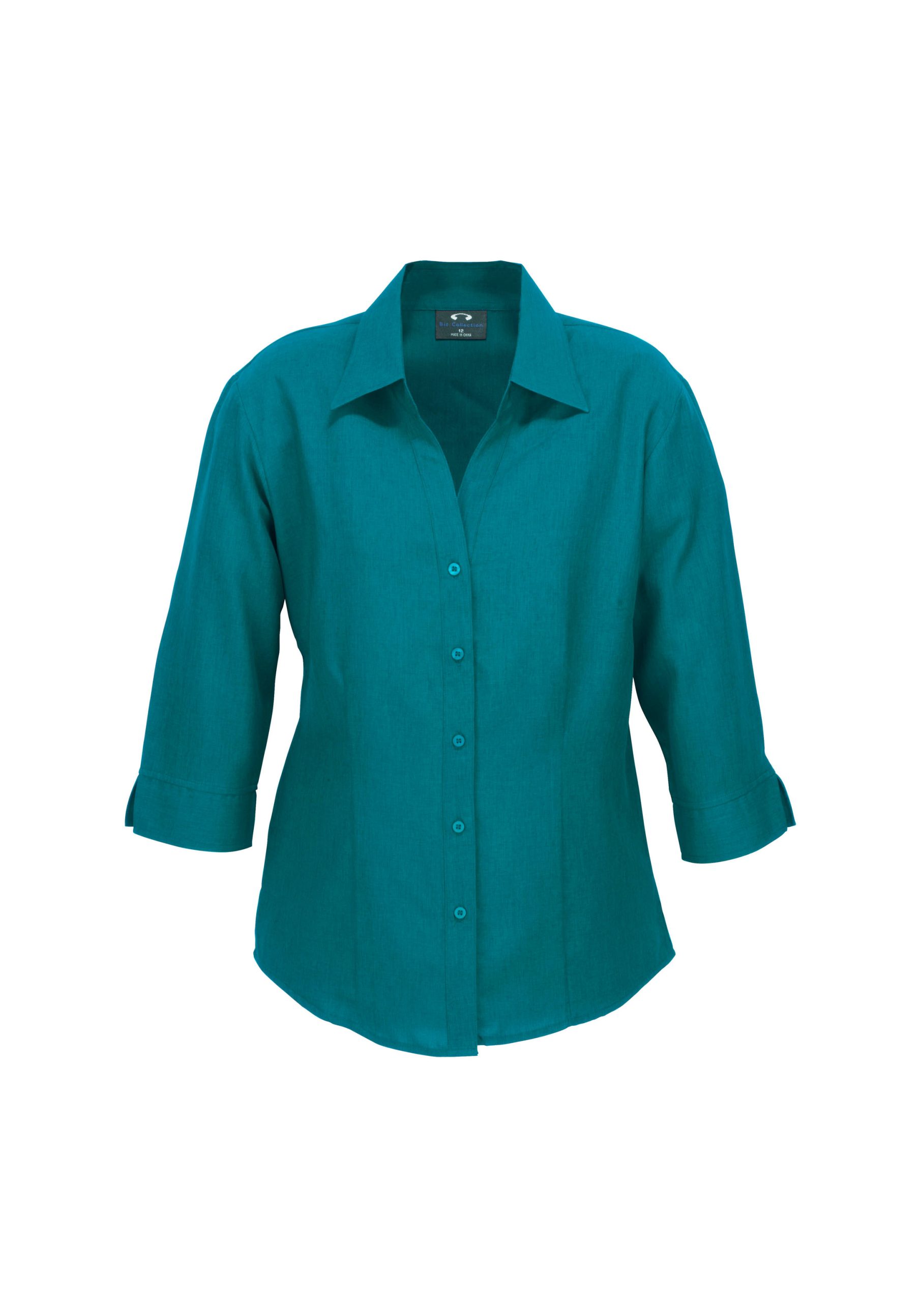 Womens Oasis 3/4 Sleeve Shirt - Image 21