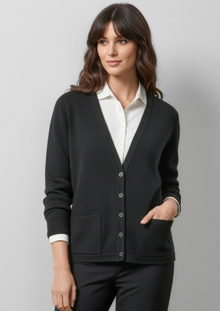Womens Woolmix Cardigan - Image 4