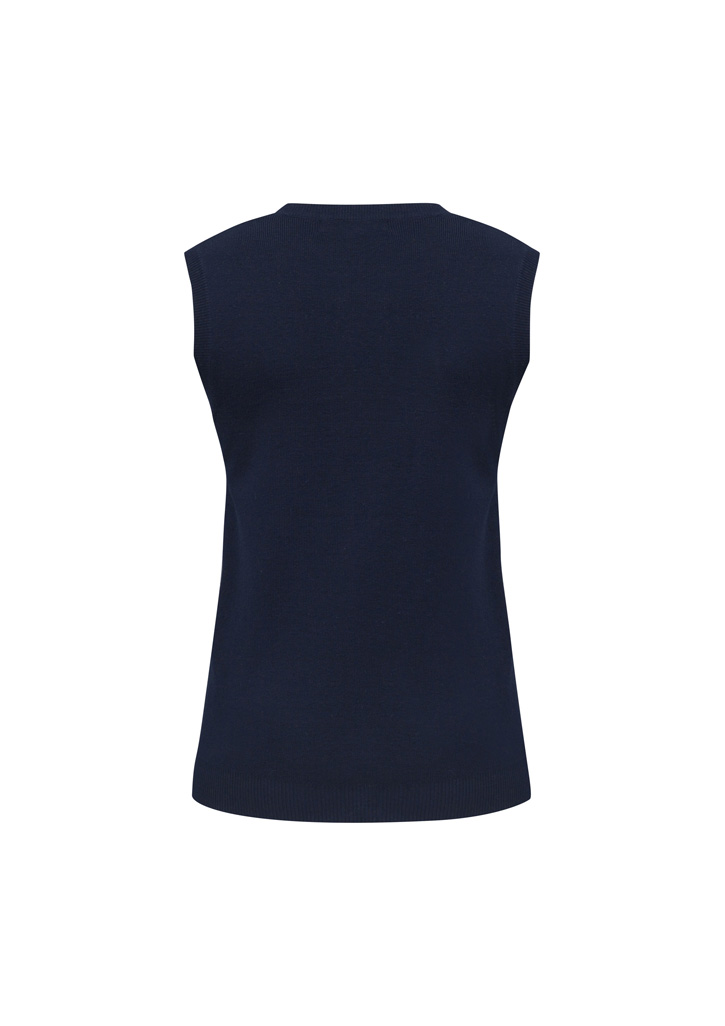 Womens V-Neck Knit Vest - Image 5