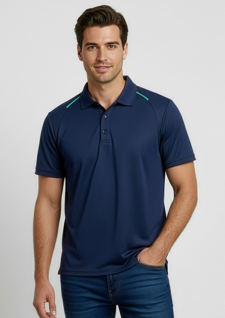 Mens Academy Short Sleeve Polo - Image 4