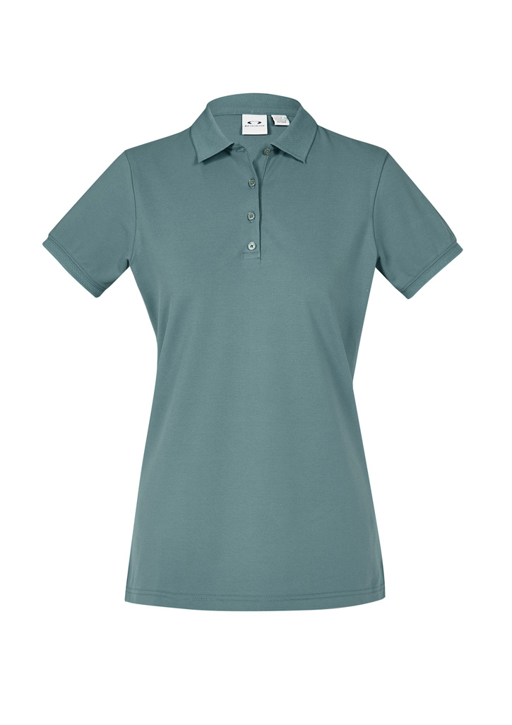Womens City Short Sleeve Polo - Image 11