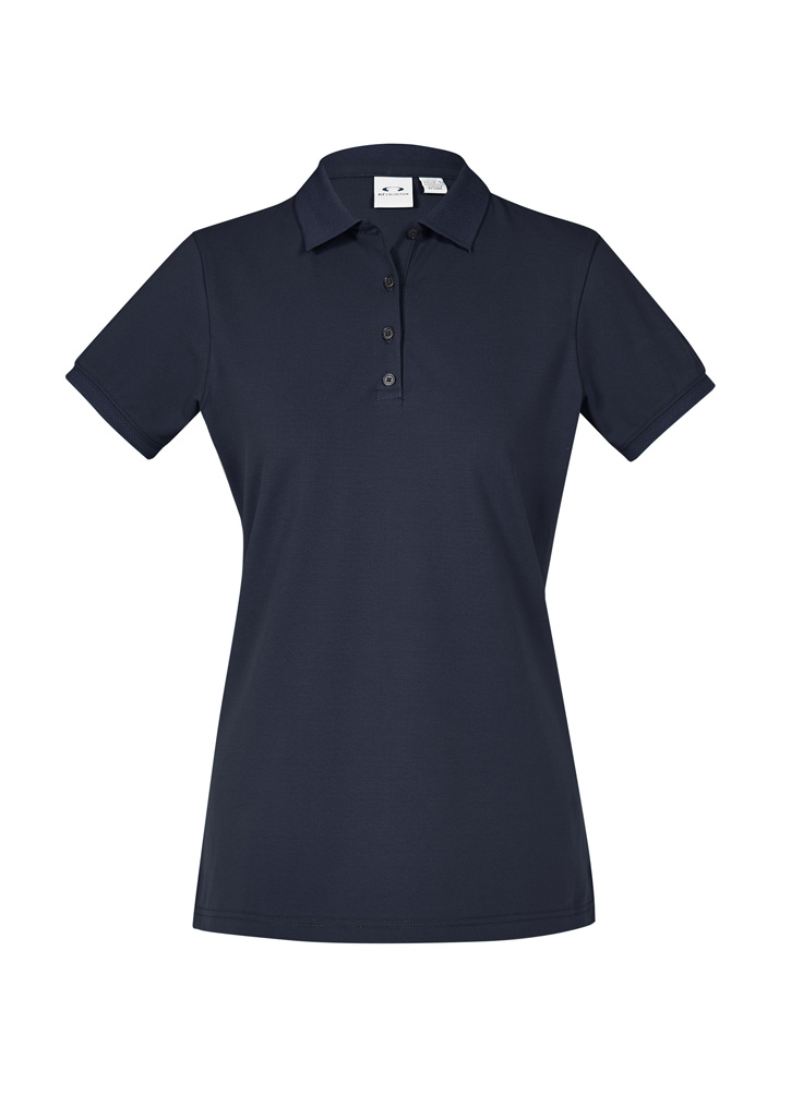 Womens City Short Sleeve Polo - Image 6