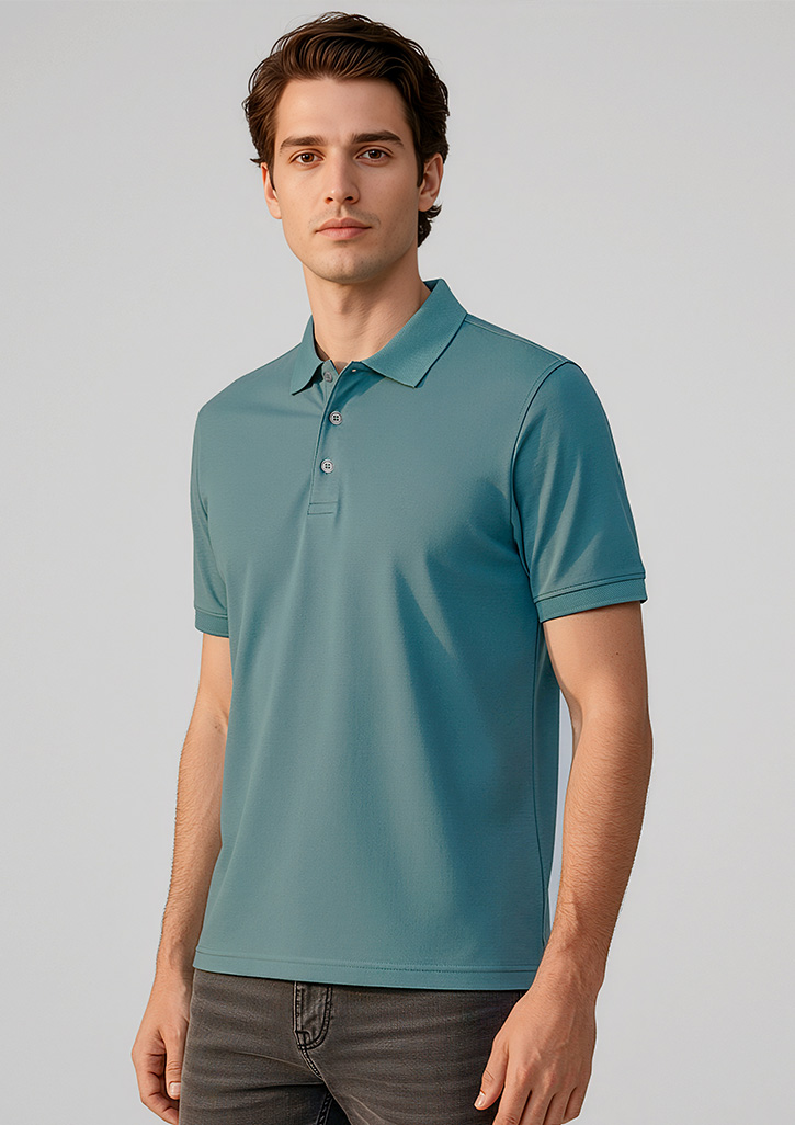 Mens City Short Sleeve Polo - Image 6