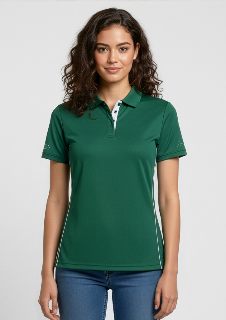 Womens Balance Short Sleeve Polo - Image 4