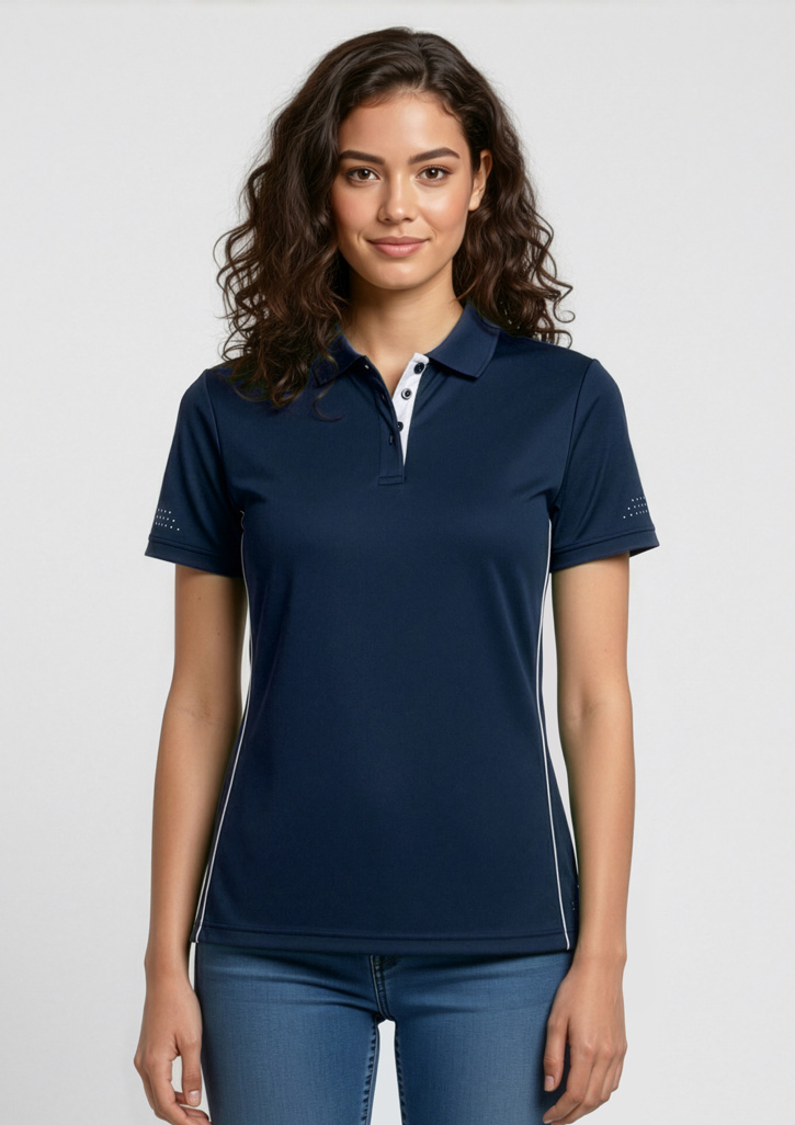 Womens Balance Short Sleeve Polo - Image 16