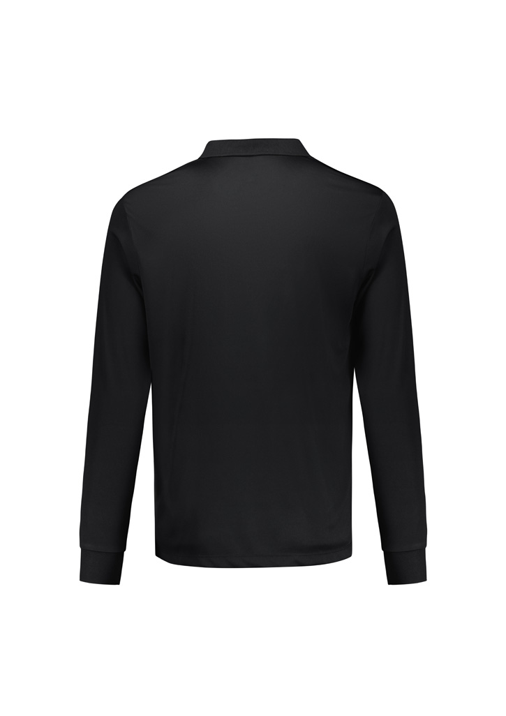Mens Action Long Sleeve Polo - Image 7