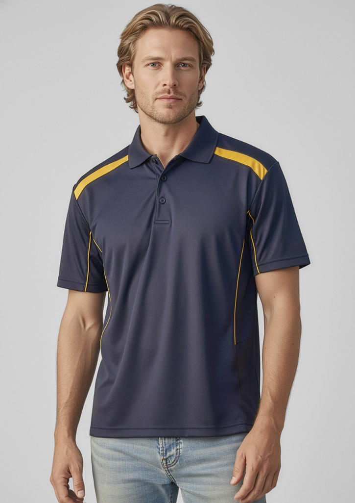 Mens United Short Sleeve Polo - Image 2