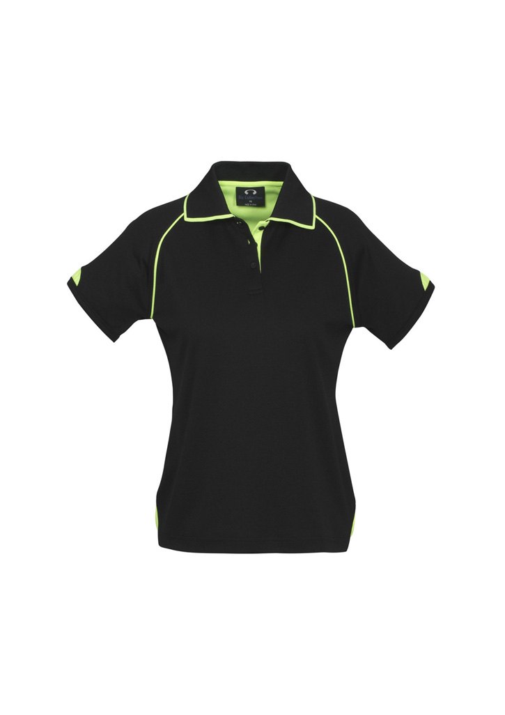 Womens Fusion Short Sleeve Polo - Image 6