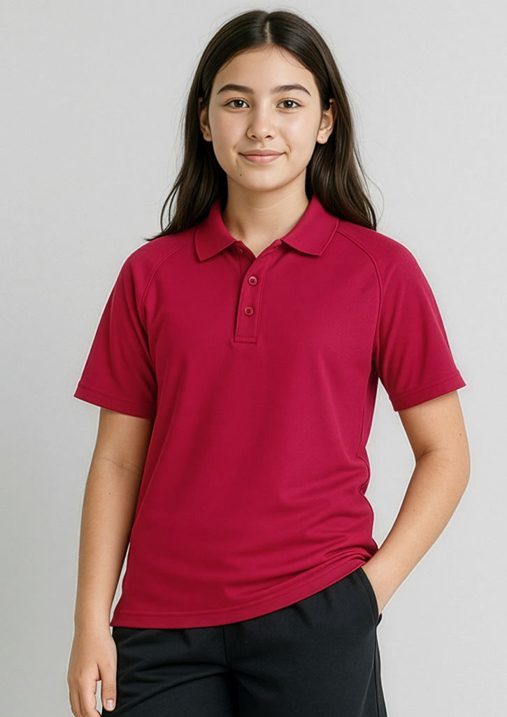 Kids Sprint Short Sleeve Polo - Image 4