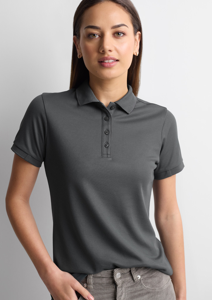 Womens Focus Short Sleeve Polo - Image 38