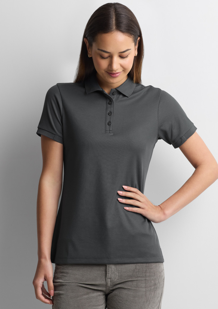 Womens Focus Short Sleeve Polo - Image 40