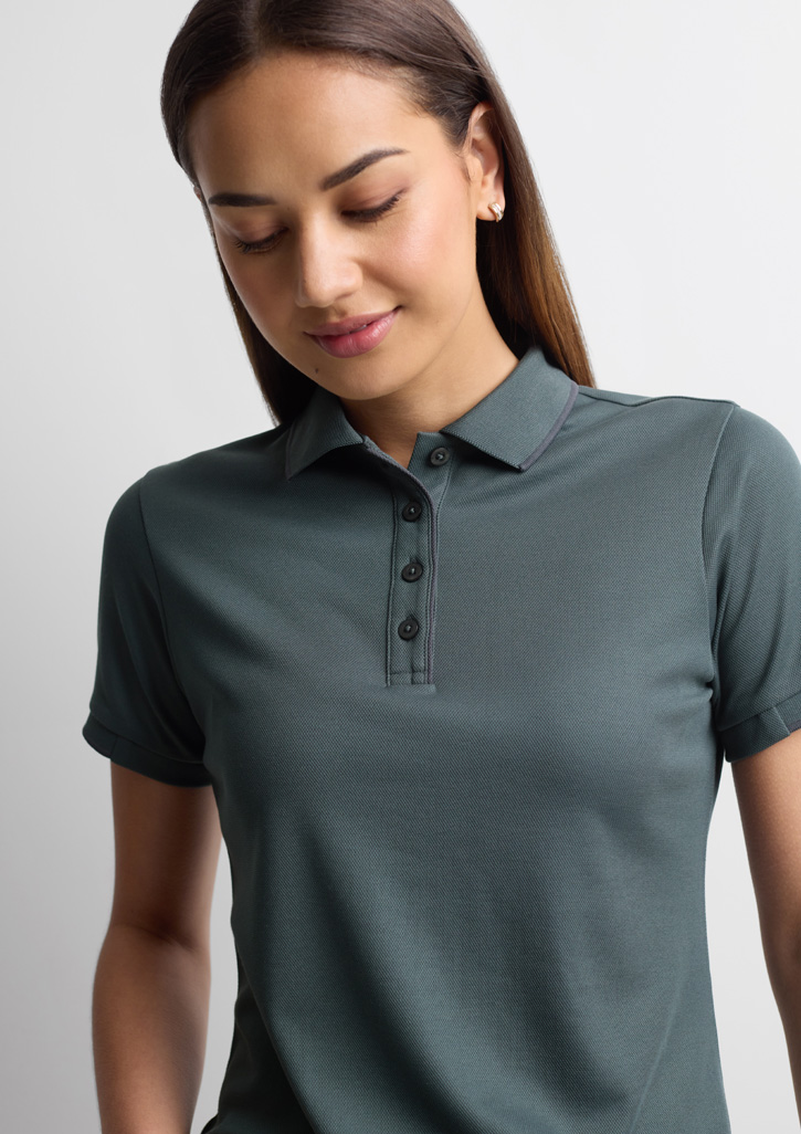 Womens Focus Short Sleeve Polo - Image 4