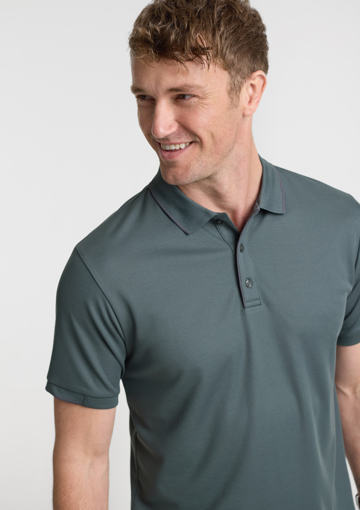 Mens Focus Short Sleeve Polo - Image 43