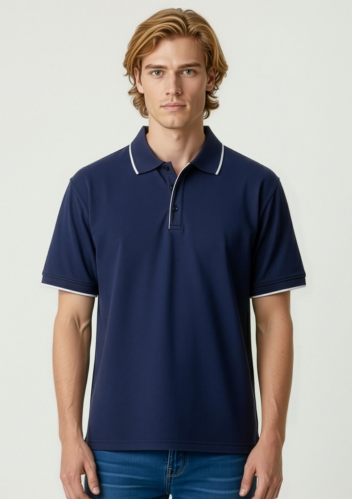 Mens Elite Short Sleeve Polo - Image 2