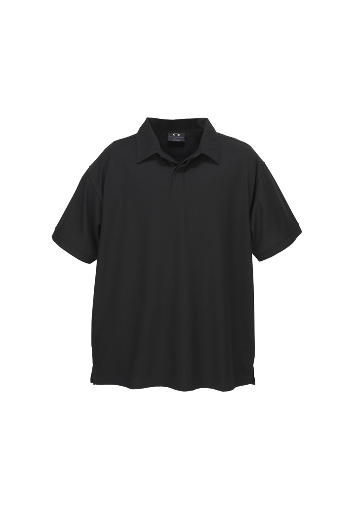 Mens Micro Waffle Short Sleeve Polo - Image 6
