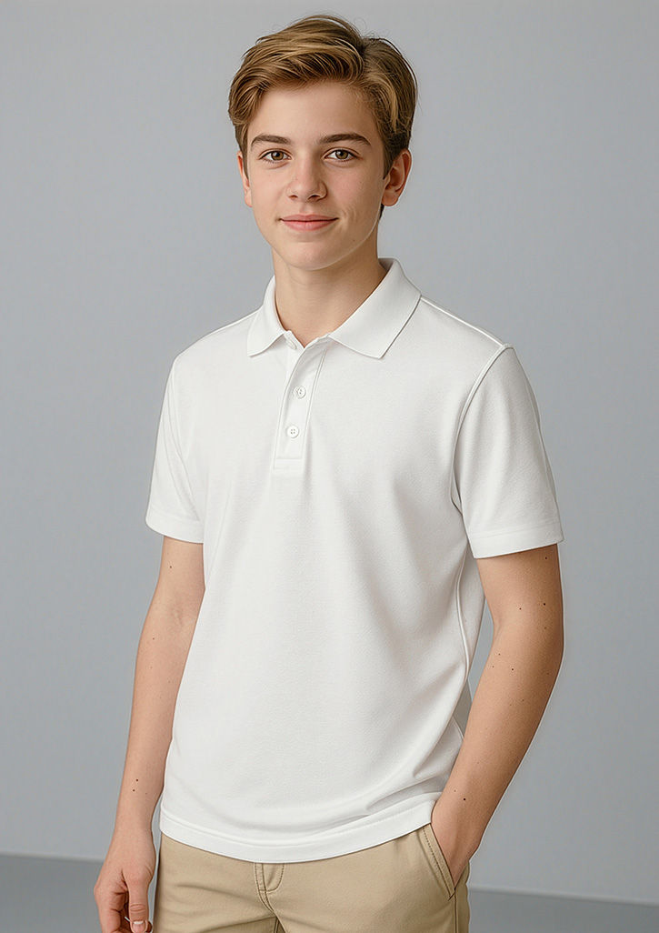 Kids Crew Short Sleeve Polo - Image 13