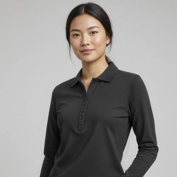 Crew Ladies Long Sleeve Polo