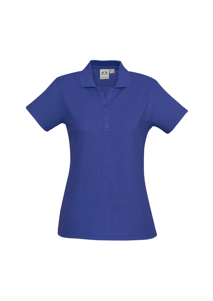 Womens Crew Short Sleeve Polo - Image 3