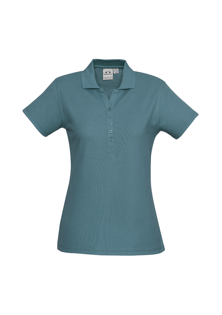 Womens Crew Short Sleeve Polo - Image 12