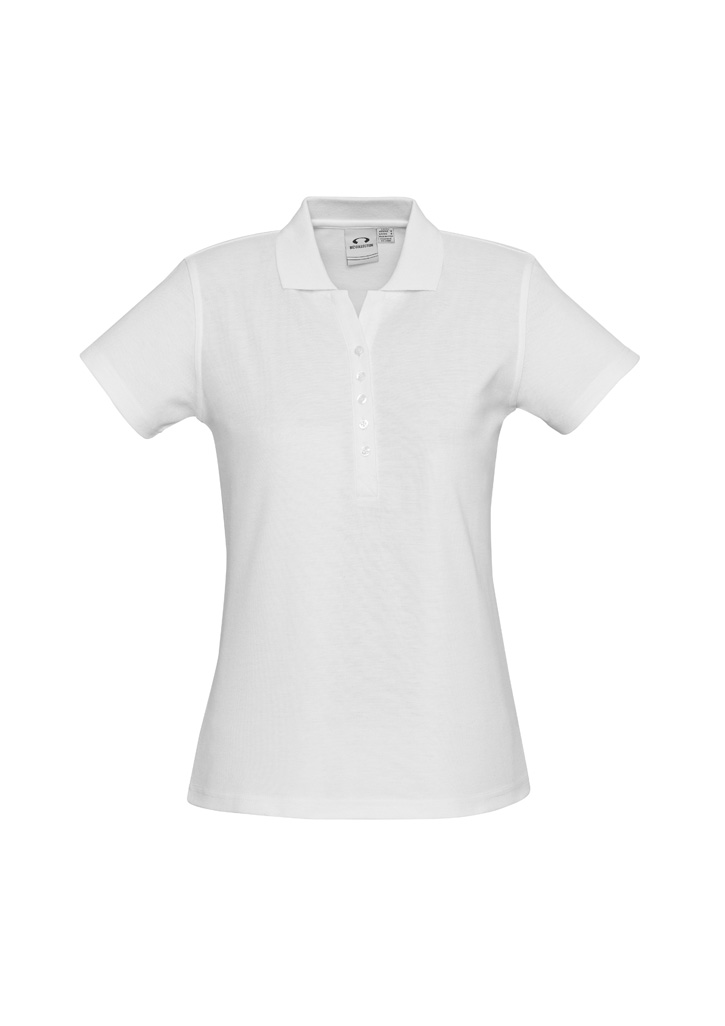 Womens Crew Short Sleeve Polo - Image 24