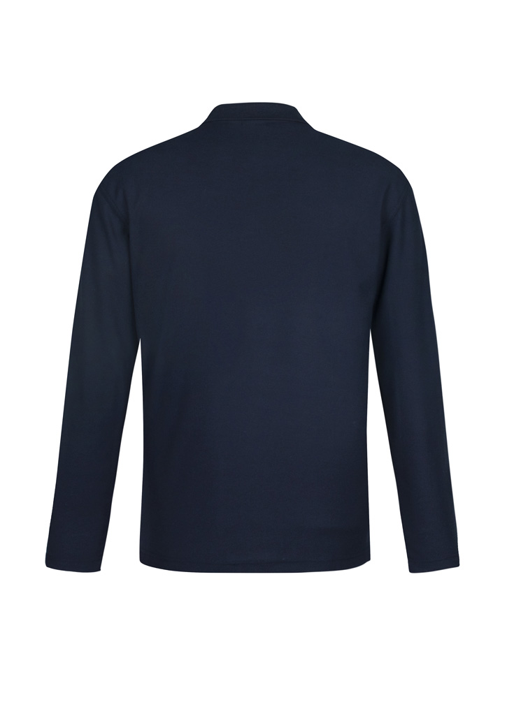 Crew Mens Long Sleeve Polo - Image 4
