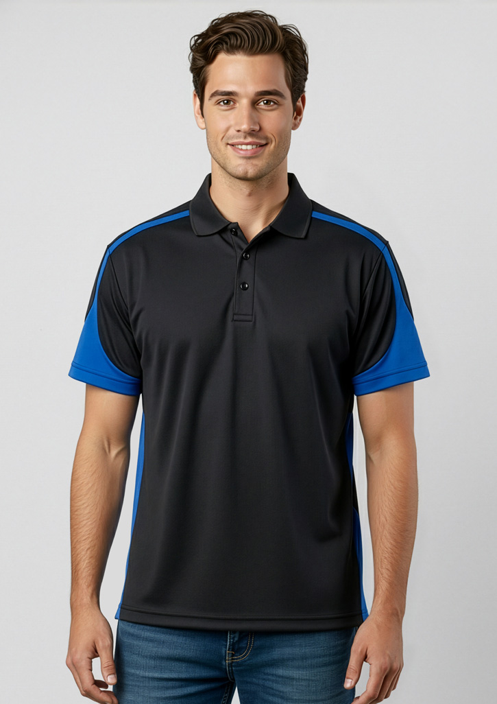 Mens Talon Short Sleeve Polo - Image 6