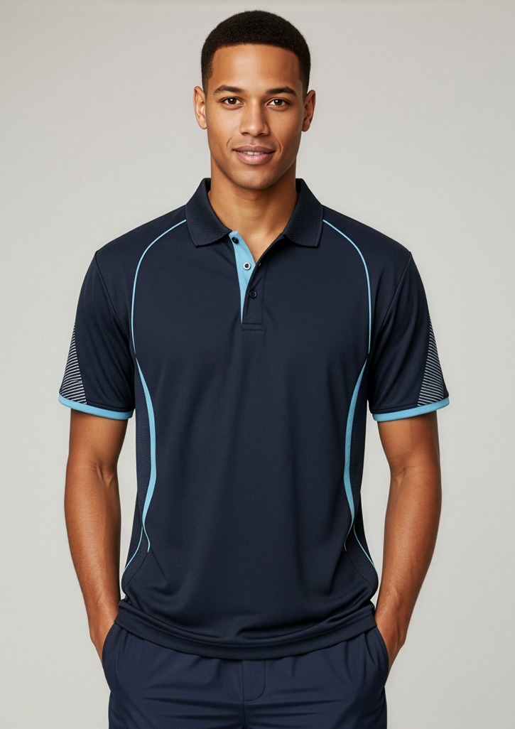 Mens Razor Short Sleeve Polo - Image 12