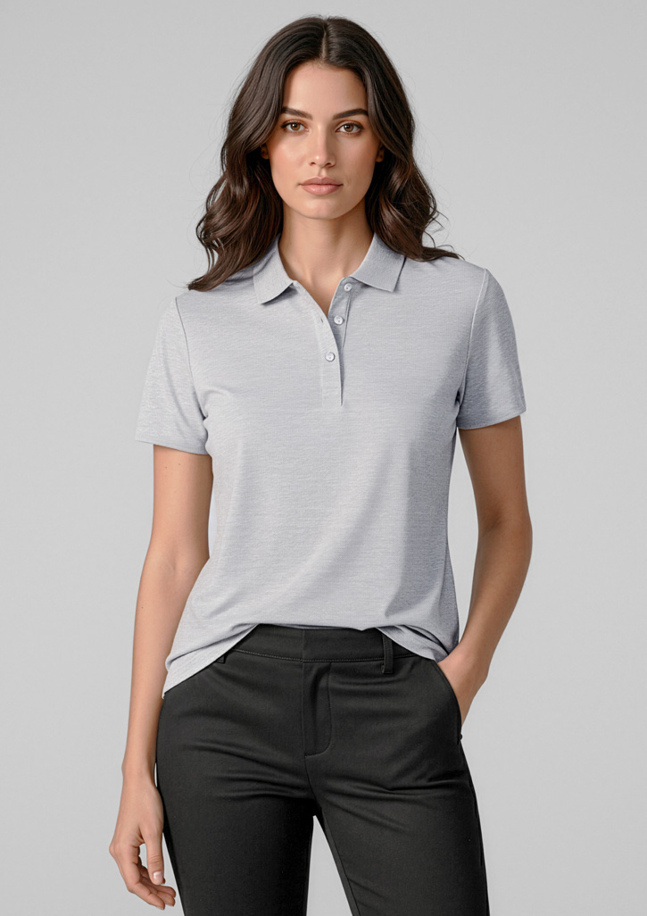 Womens Orbit Short Sleeve Polo - Image 6