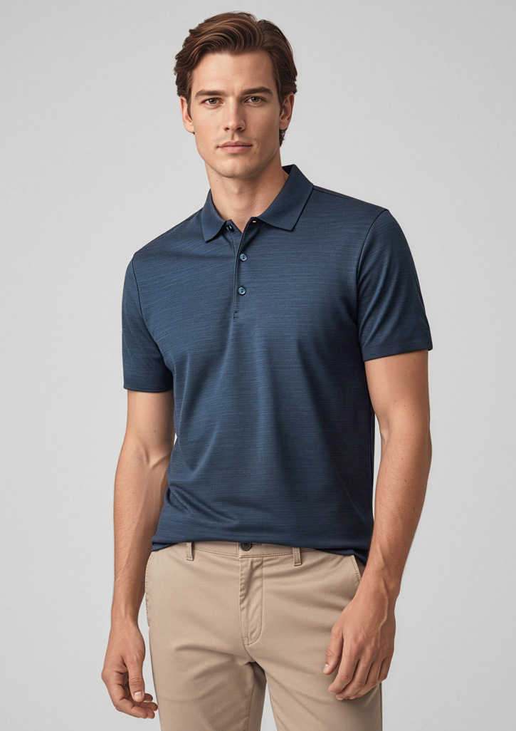Mens Orbit Short Sleeve Polo - Image 8