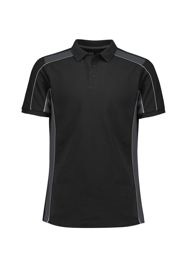 Unisex Grid Short Sleeve Polo - Image 12