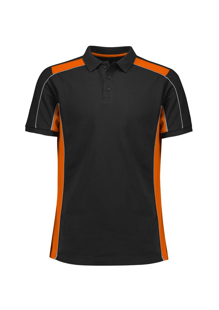 Unisex Grid Short Sleeve Polo - Image 9