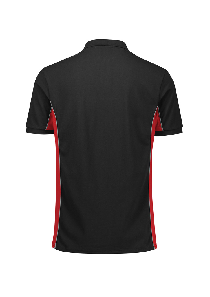 Unisex Grid Short Sleeve Polo - Image 4