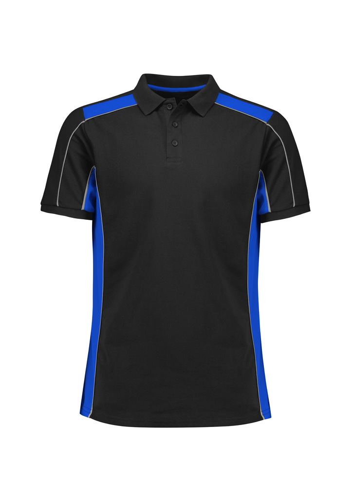 Unisex Grid Short Sleeve Polo - Image 5