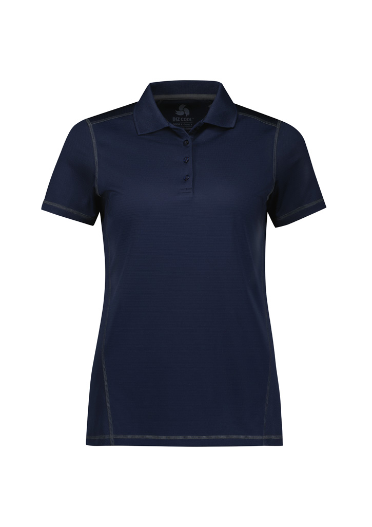 Womens Dart Short Sleeve Polo - Image 3