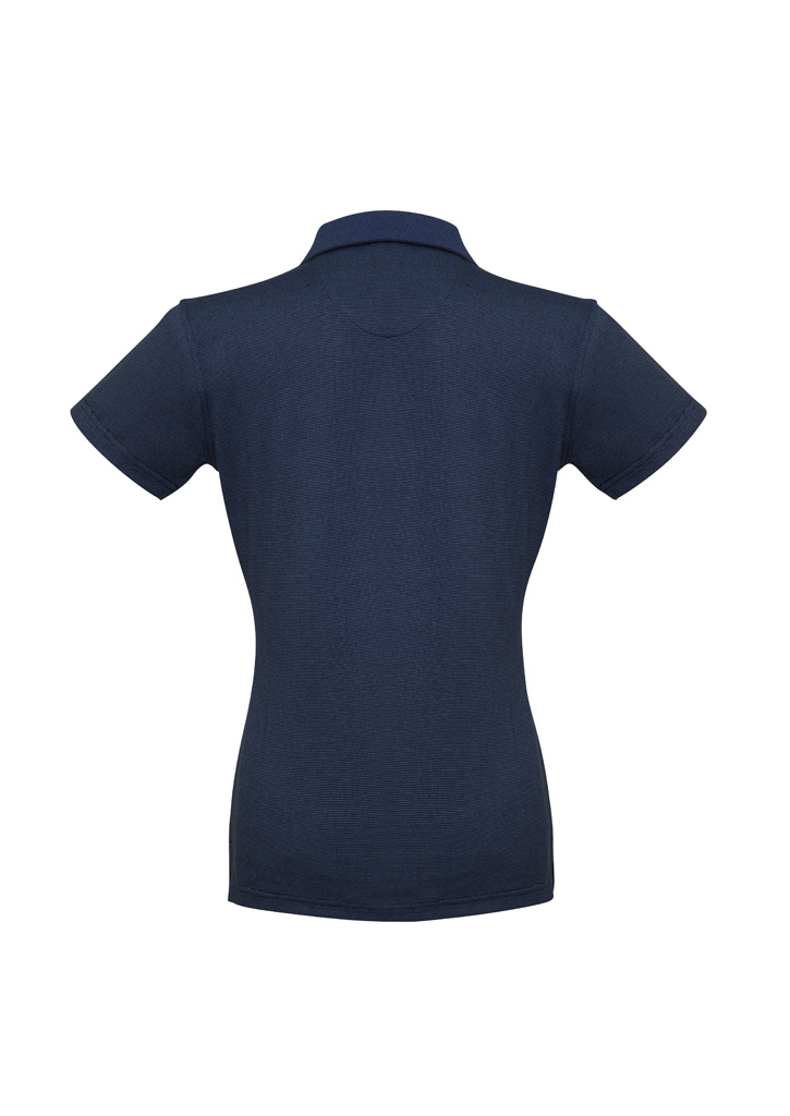Womens Shadow Short Sleeve Polo - Image 7