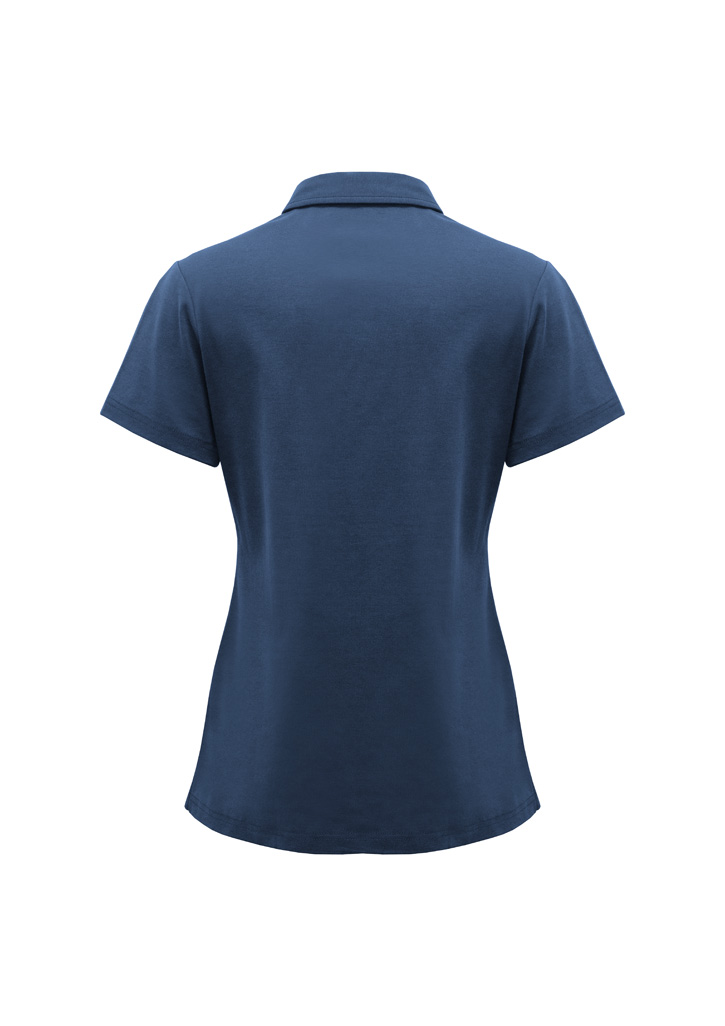 Womens Lotus Short Sleeve Polo - Image 6