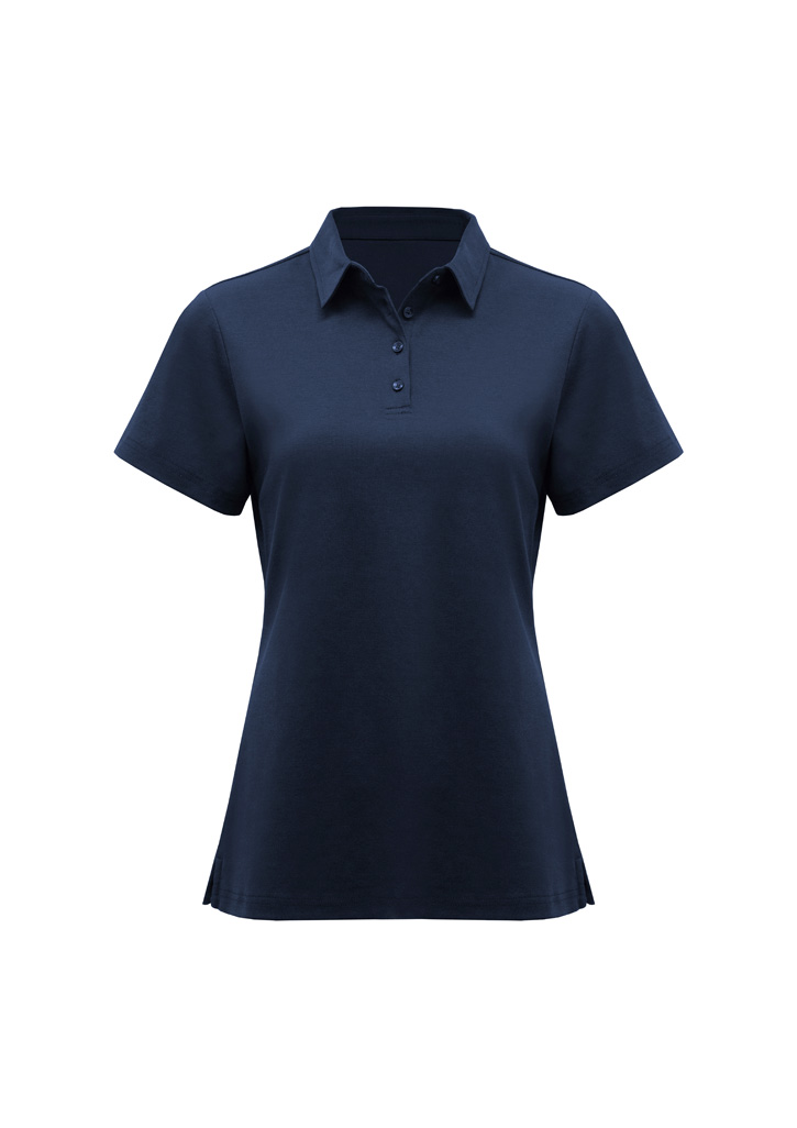 Womens Lotus Short Sleeve Polo - Image 18