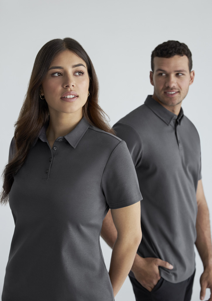 Womens Lotus Short Sleeve Polo - Image 7