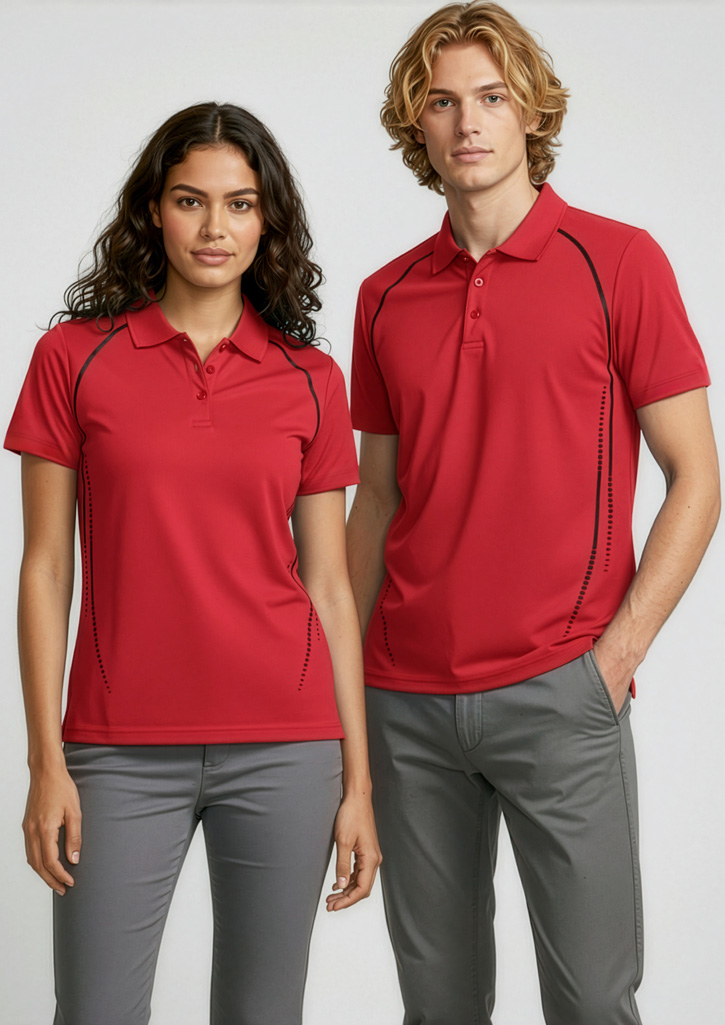 Womens Cyber Short Sleeve Polo - Image 8