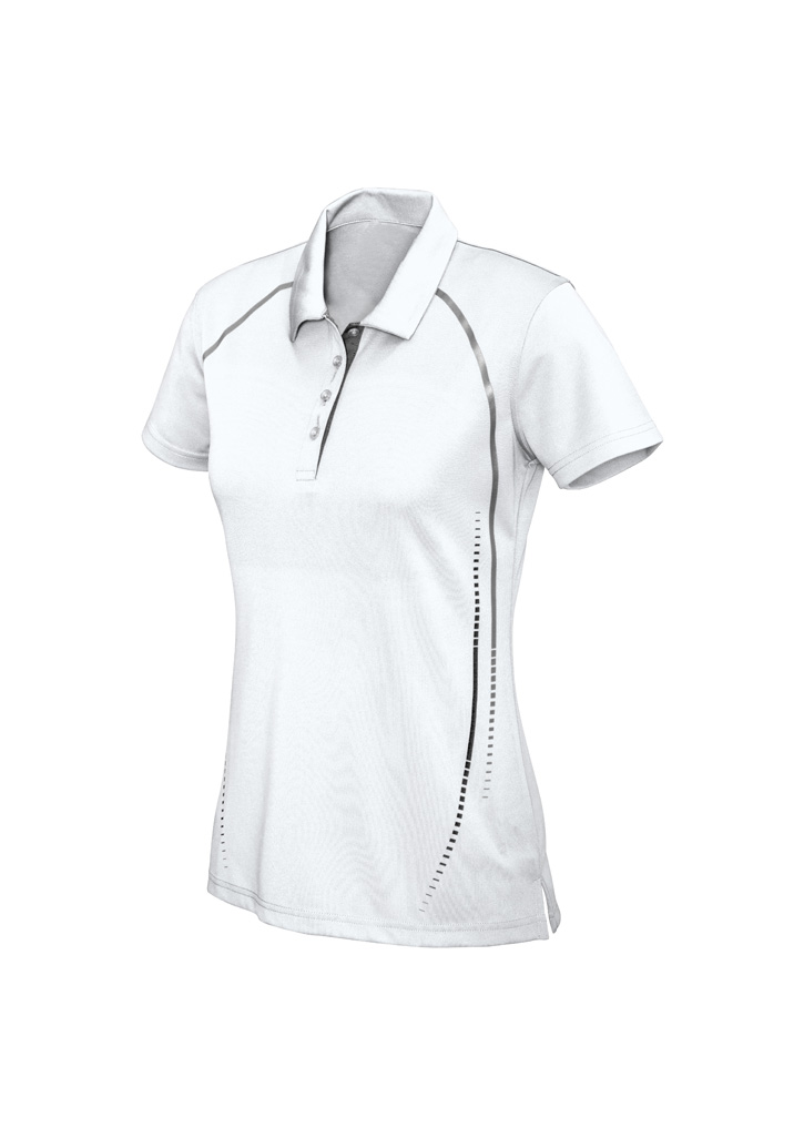 Womens Cyber Short Sleeve Polo - Image 13